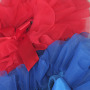 Fashionable newborn red christmas set soft chiffon tutu baby bloomers