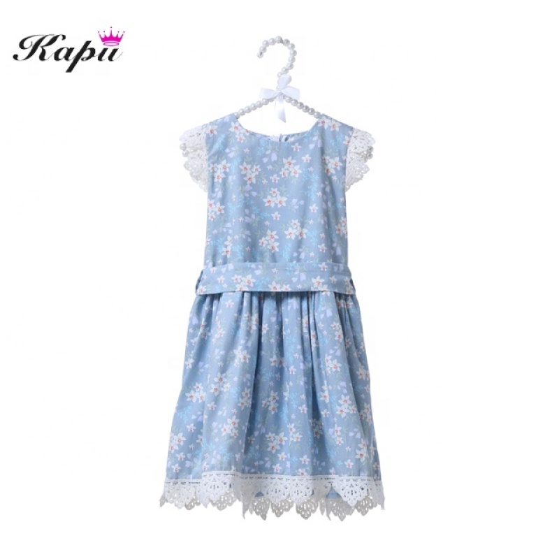 Wholesale Cute Classical Toddler Boutique Girl Dresses 