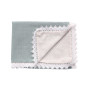 Beautiful design wholesale breathable lace cotttn linen soft baby cover swaddle blanket