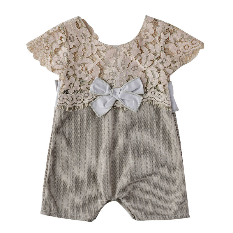 Wholesale cute  infant and toddlers baby girl romper clothing