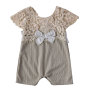 Wholesale cute  infant and toddlers baby girl romper clothing