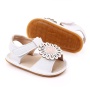 Latest style flat soft sole princess sandals