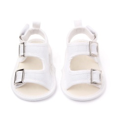 2021 supplier double buckle strap new born shoes sandals