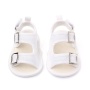 2021 supplier double buckle strap new born shoes sandals