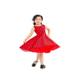 Wholesale New Arrival Vintage Polka Dots Casual Girl 1950s Dresses