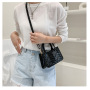 Diamond Stripe Women's Mini Fashion Handbag Shoulder Messenger Bag