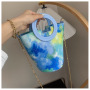 Amazon Hot Sale 2021 New Bucket Bags Designer Women'S Personalized Handbag Chain Bag Ins Trendy Print Ladies Messenger Bag