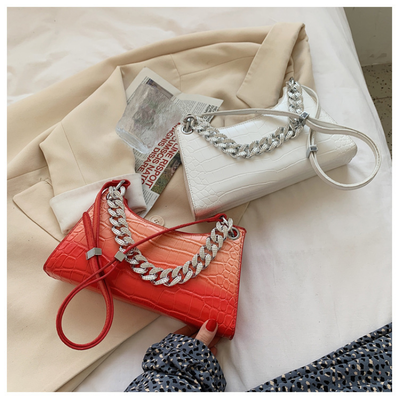 New Style Crocodile Pattern Small Crossbody Handbag Fashion Lady Shoulder Bags Women Handbags