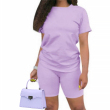 Light Purple purse and jumpsuit