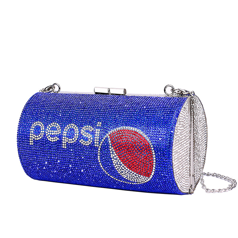 Diamonds Small Round Bag Party Clutch Bags Ladies Evening Bags Handbags