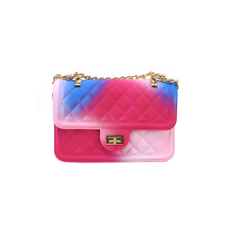 2021 New arrival rainbow bag jelly bag bags women handbags ladies purses for women 2021 handbag for women