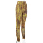 European Style High Quality Women'S New Product Summer New Style Stitching High Waist Tight Fitting Linen Trousers Tie Dye Pants