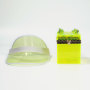 Transparent Sunhat And Square Women Transparent Bag Messenger Handbag