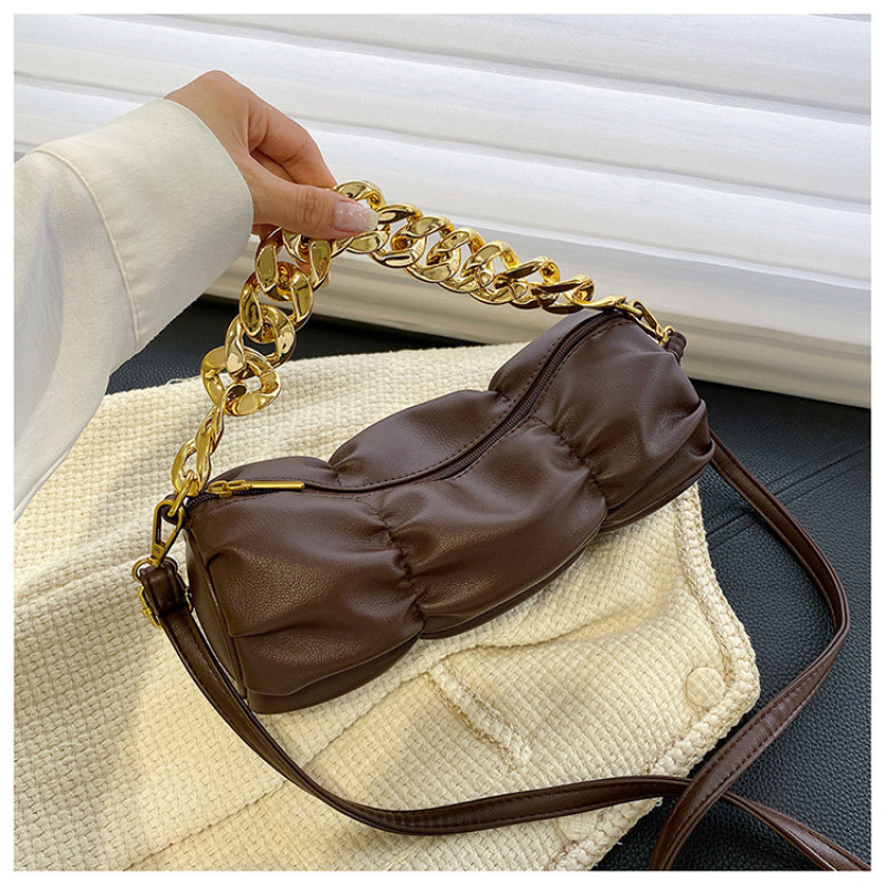 2021 New Women Hand Bags Fashion Fold Chain Handbag Korean Version Popular Handbags For Women Luxury Crossbody Bags Women