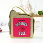 Leather One-Shoulder Diagonal Handbag Oil Drum Bag