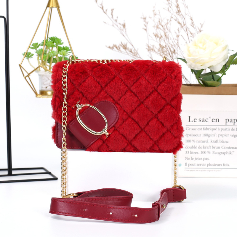 Wholesale Autumn Purses And Handbags Plish Bags Women Handbags Ladies Purses Ins Diamond Chain Crossbody Bag Women Hand Bags