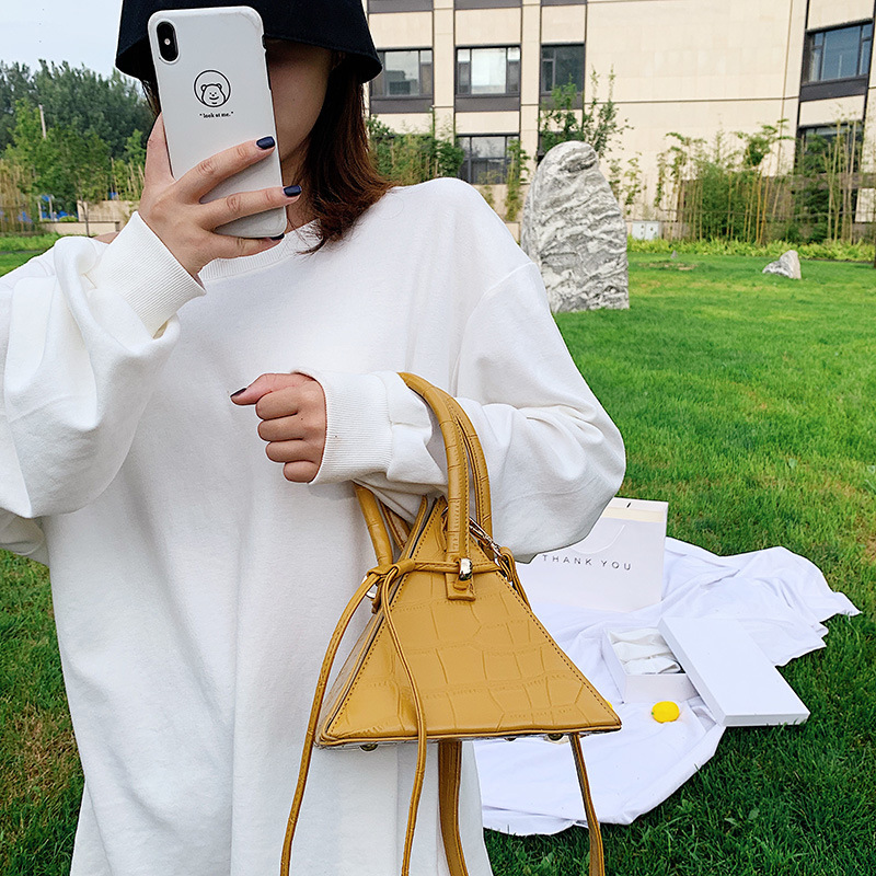 New Design Triangle Single Shoulder Women Bag Women Handbags Ladies Purses and Handbag for Women Hand Bags 2021