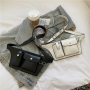 Personality Mini Leather Fanny Pack Waist Bag Cell Phone Belt Bag Fashion Handbags for Women Waist Bag