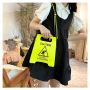 New Fun Notice Package Roadblock Package European And American Fashion Creativity Prohibits Form Messenger Bag