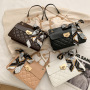Leather One-Shoulder Chain Women's Large Tote Handbag