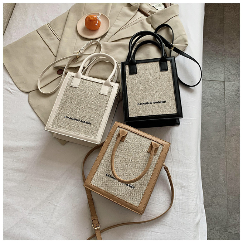 New Trendy Fashion Simple Ladies Handbags Women Bags Shoulder Bag Internet Celebrity Portable Small Square Bag Handbags