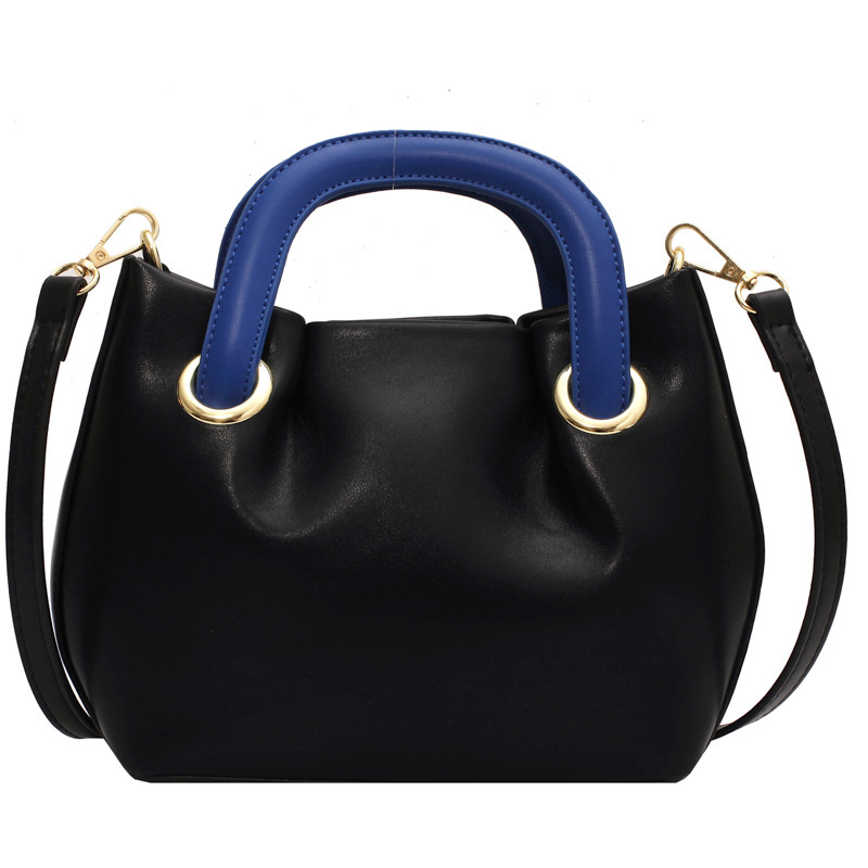 2021 Korean Style Shoulder Bag Large-Capacity Contrast Color Women'S Handbag  Casual Tote Bag Ladies Hand Bag