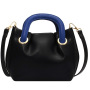 2021 Korean Style Shoulder Bag Large-Capacity Contrast Color Women'S Handbag  Casual Tote Bag Ladies Hand Bag