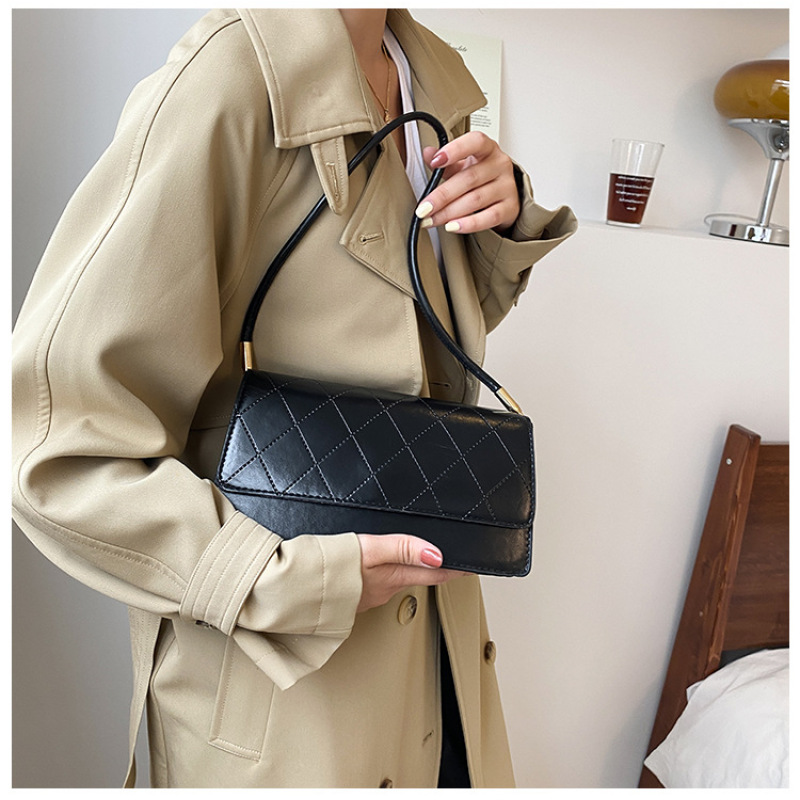 Diamond Chain Diagonal Handbag Women's Single Shoulder Small Square Bag