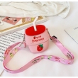 Pink yogurt