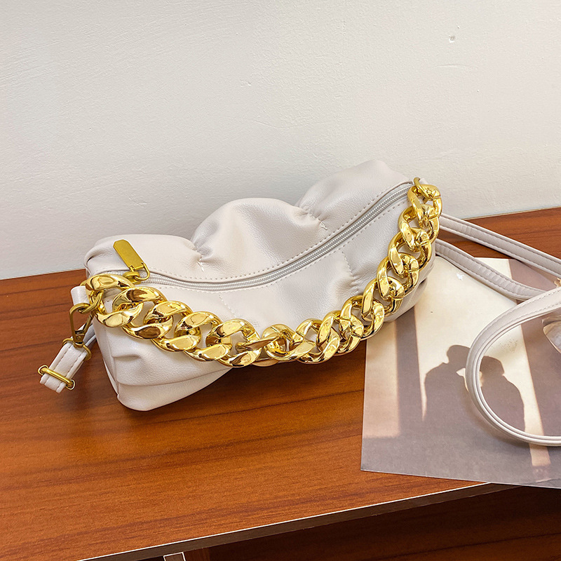 2021 New Women Hand Bags Fashion Fold Chain Handbag Korean Version Popular Handbags For Women Luxury Crossbody Bags Women