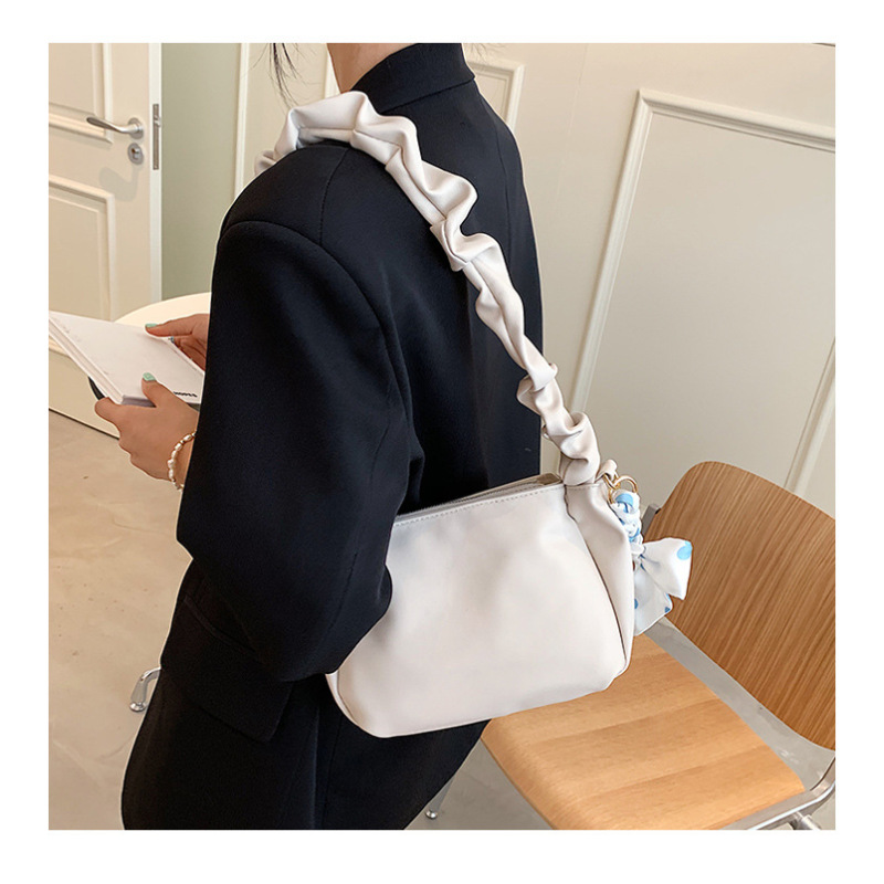 2021 New Girly Fashion Temperament Fold Cloud Bag Ladies Hand Bag All-Match One-Shoulder Bag Elegant Luxury Handbags For Women