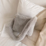 2020 Solid Color Winter Shoulder Bags Luxury Fur Purse Bags Women Handbags Ladies