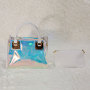 Transparent square pvc bags clear large tote bag crossbody bags lady handbags wholesale jelly purse women handbags