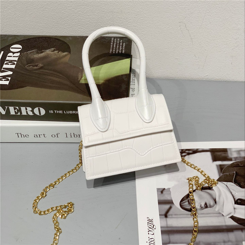 Crocodile pattern mini square bag purses and handbags designer purses ladies hand bags