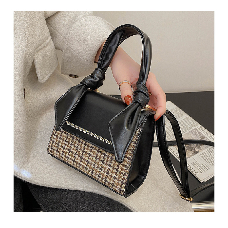 New Korean Style Crossbody Handbag Hit Color Plaid Fashion Messenger Bags Ladies Handbags Women Bags