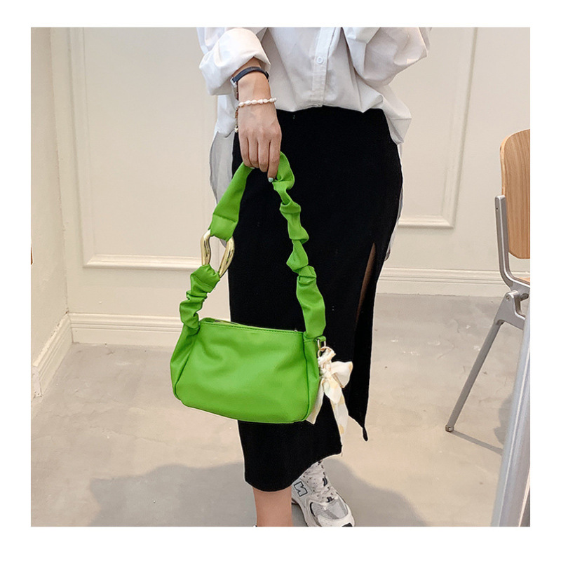 2021 New Girly Fashion Temperament Fold Cloud Bag Ladies Hand Bag All-Match One-Shoulder Bag Elegant Luxury Handbags For Women