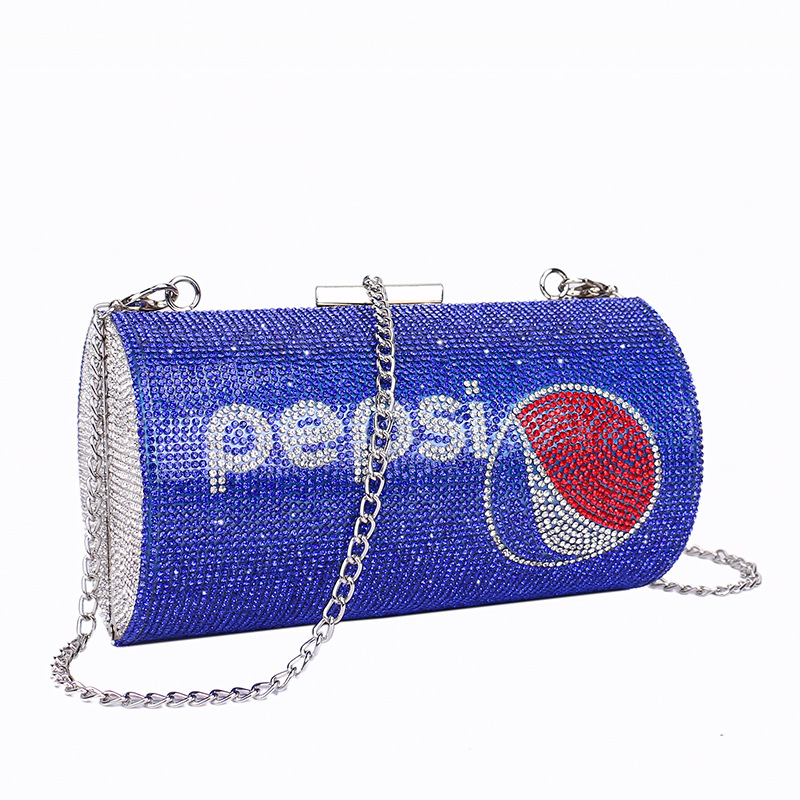 Diamonds Small Round Bag Party Clutch Bags Ladies Evening Bags Handbags