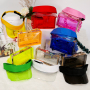 2021 New Sun Hat & Transparent Messenger Bag Set Influence Pvc Custom Crossbody Bags & Laser Set