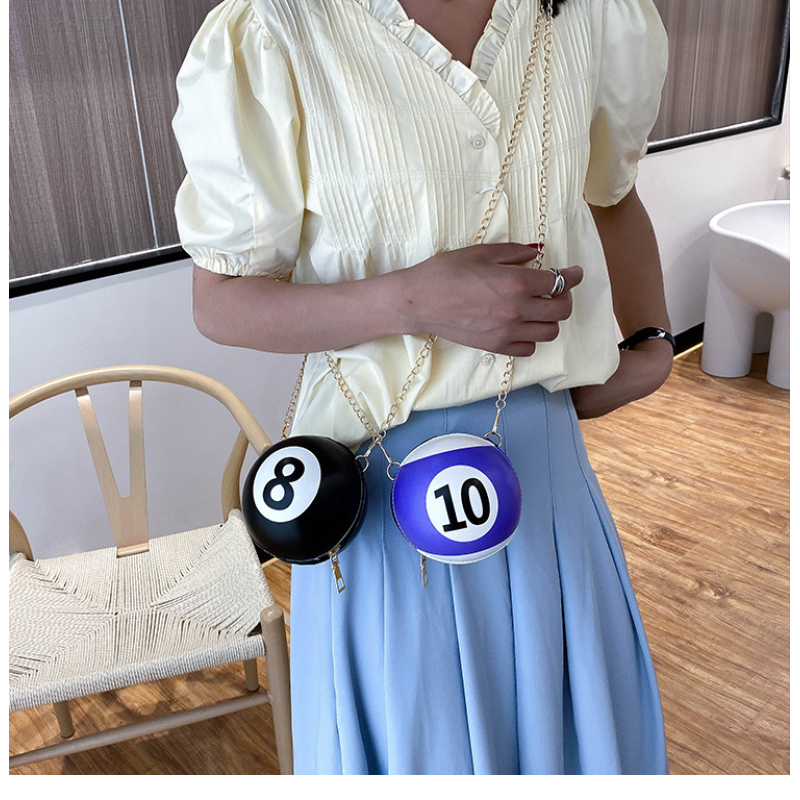 Модна сумка у формі більярда, сумка-мессенджер через одне плече, жіночі сумки, дитячі гаманці та сумочки