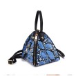 Blue-snake skin