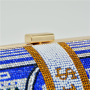 Bling Purses Rhinestone Dollar Clutch Bags Women Handbags Luxury Purses For Women 2021 Handbag