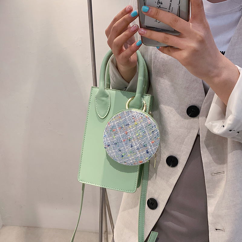 2021 New Simple One-Shoulder Small Square Bag Wholesale Custom PuTexture Female Bag Luxury Women'S Handbags Ladies Handbags