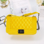 Ins 8-Color Velvet Diamond Chain Bag Crossbody Handbags Winter New Product  Women Hand Bags Ladies Purses And Handbags