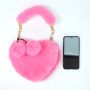 Plush Luxury Winter Warm Handbag Ladies Messenger Bag