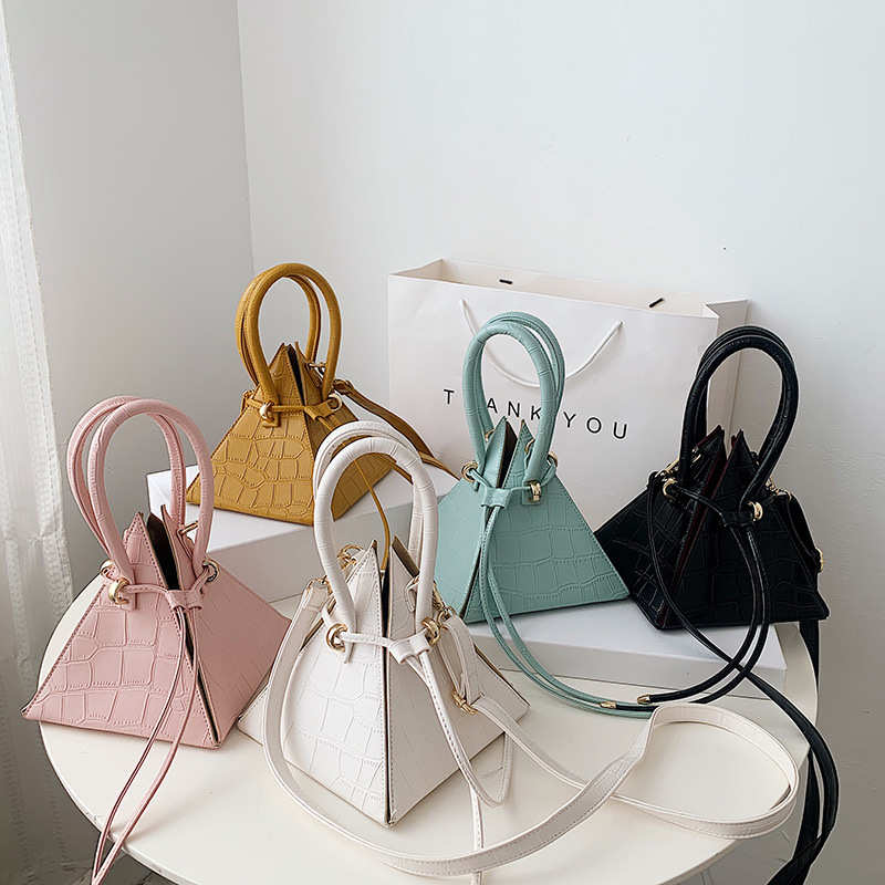 New Design Triangle Single Shoulder Women Bag Women Handbags Ladies Purses and Handbag for Women Hand Bags 2021