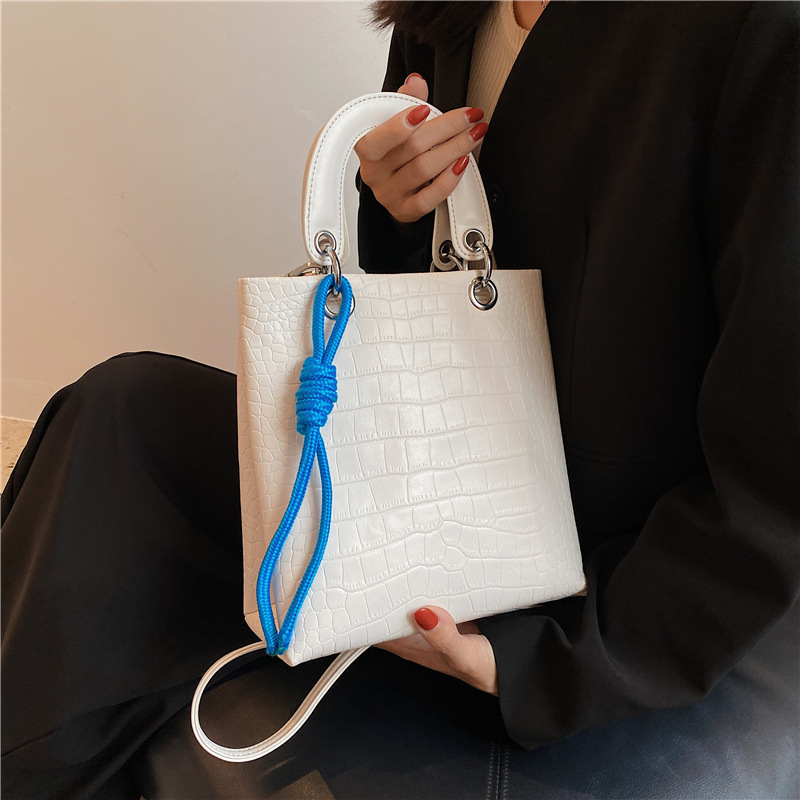 New Arrivals  Tote Bag Bucket Bag Handbags For Women  Ins Popular Cow Pattern Single Crossbody Shoulder Bag