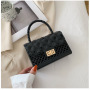 2021 New Korean Style Trendy Fashion Western Style Hollow Candy Jelly Bag Ladies Purses And Handbags