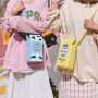 Pu Cute Strawberry Banana Milk Ladies Shoulder Bag