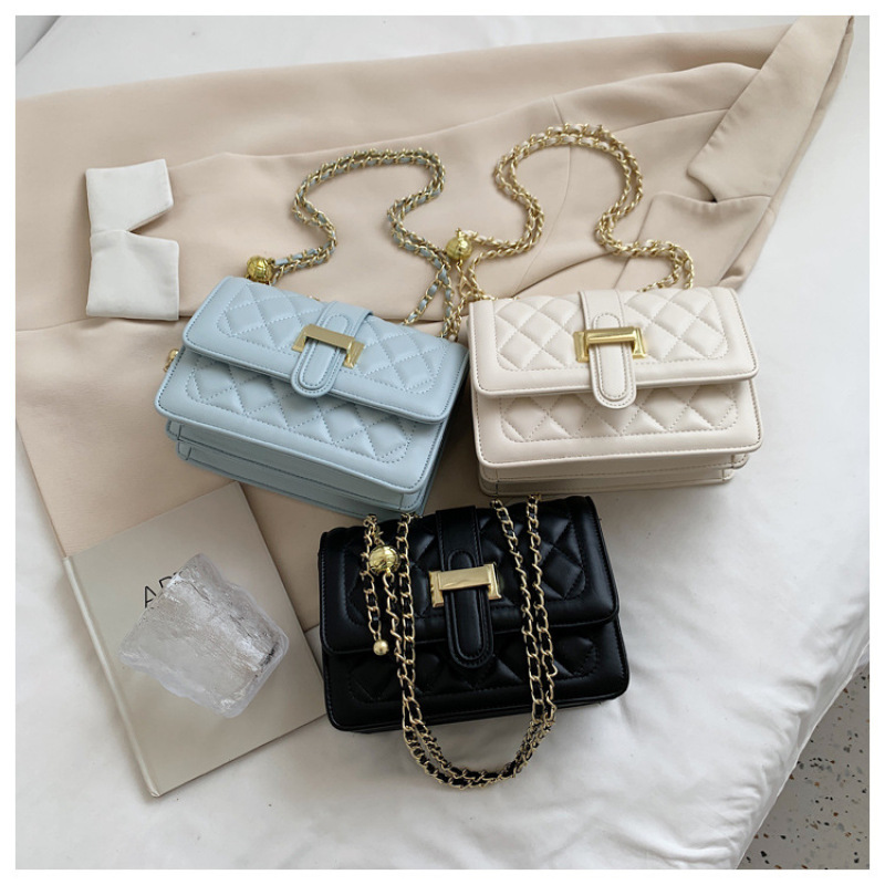 Luxury Handbags For Women Rhombus Chain Purses And Hand Bags Ins Fashion Messenger Bag Custom Women Bag Handbags