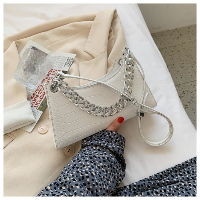 New Style Crocodile Pattern Small Crossbody Handbag Fashion Lady Shoulder Bags Women Handbags